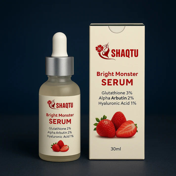 Bright Monster Serum - with Glutathione, Alpha Arbutin & Hyaluronic Acid