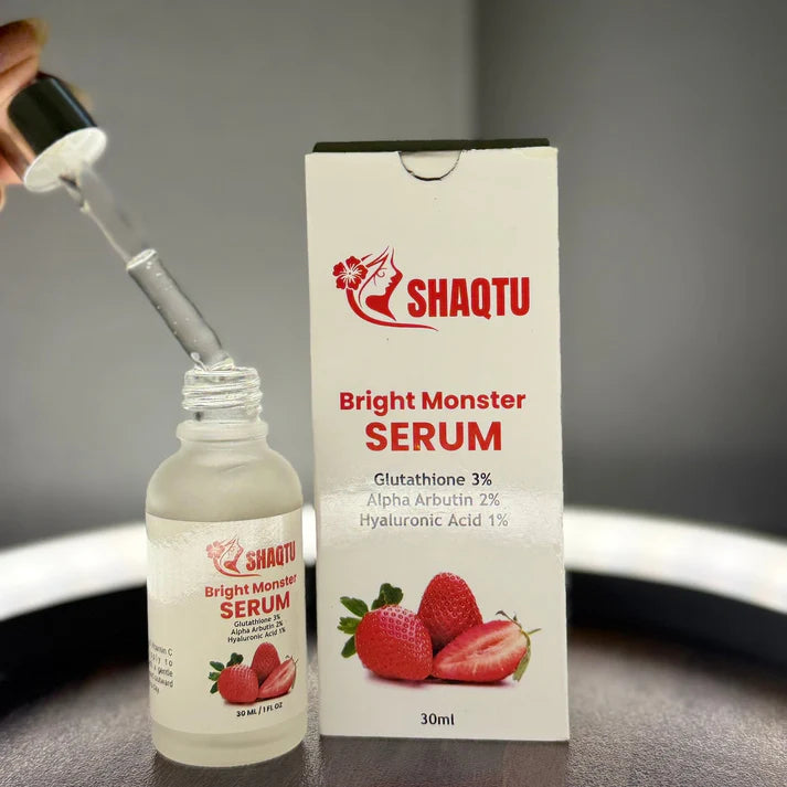 Bright Monster Serum - with Glutathione, Alpha Arbutin & Hyaluronic Acid